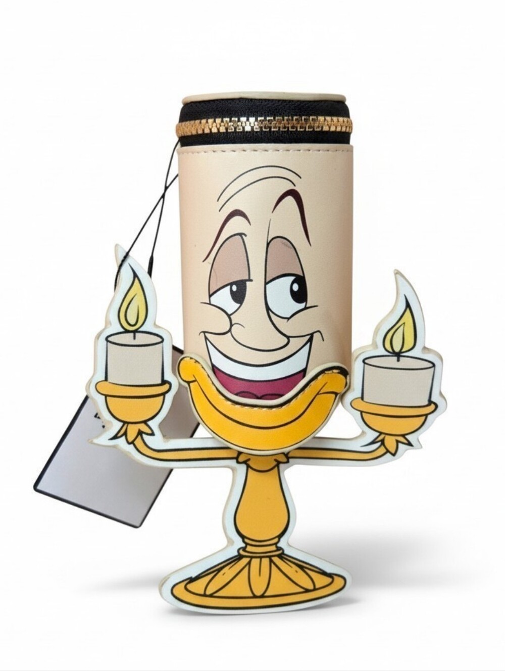 💛▪️Disney▪️ Beauty and the Beast Lumiere Candlestick purse coin wallet